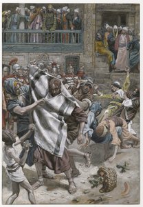Jesus vor Herodes, Illustration aus Das Leben unseres Herrn Jesus Christus, 1886-94 von James Jacques Joseph Tissot