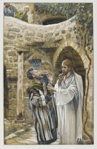 Jesus heilt einen stummen Besessenen, Illustration aus Das Leben unseres Herrn Jesus Christus von James Jacques Joseph Tissot