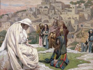 Jesus weinte, Illustration für Das Leben Christi, ca. 1886-96