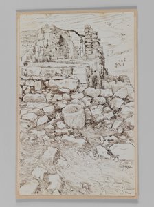 Jobs Brunnen, Illustration aus Das Leben unseres Herrn Jesus Christus