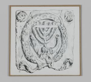 Jüdisches Ornament, Illustration aus Das Leben unseres Herrn Jesus Christus von James Jacques Joseph Tissot