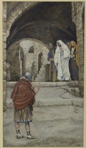 Herr, ich bin nicht würdig, Illustration aus Das Leben unseres Herrn Jesus Christus