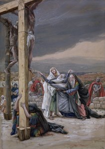 Mater Dolorosa, Illustration für Das Leben Christi von James Jacques Joseph Tissot