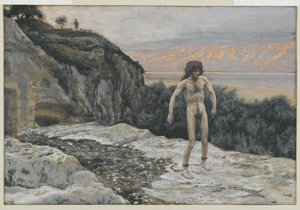 Mein Name ist Legion, Illustration aus Das Leben unseres Herrn Jesus Christus von James Jacques Joseph Tissot