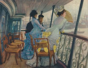 An Bord der H.M.S. Calcutta, ca. 1877, 1948