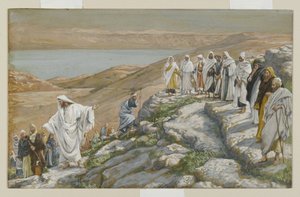 Die Einsetzung der zwölf Apostel, Illustration aus Das Leben unseres Herrn Jesus Christus