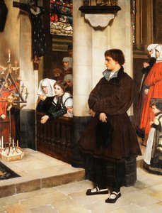 Während des Gottesdienstes