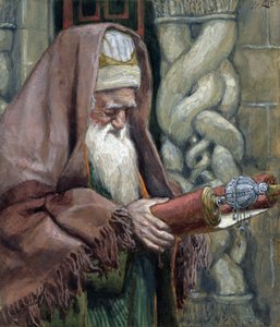 Simeon, Illustration für Das Leben Christi, ca. 1886-94