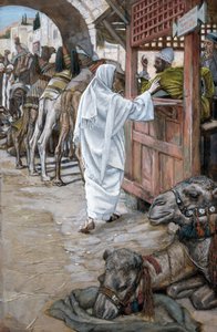 Die Berufung des St. Matthäus, Illustration für Das Leben Christi, ca. 1886-94 von James Jacques Joseph Tissot