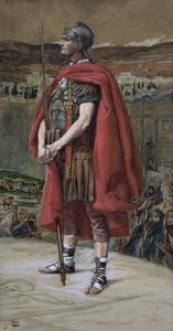 Der Zenturio, Illustration für Das Leben Christi von James Jacques Joseph Tissot