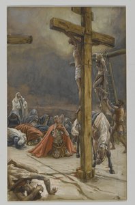 Das Bekenntnis des heiligen Longinus, Illustration aus Das Leben unseres Herrn Jesus Christus, 1886-94 von James Jacques Joseph Tissot