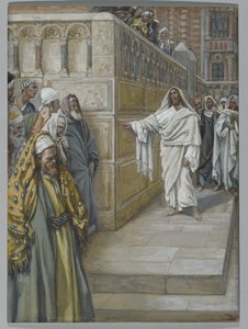 Der Eckstein, Illustration aus Das Leben unseres Herrn Jesus Christus, 1886-94 von James Jacques Joseph Tissot