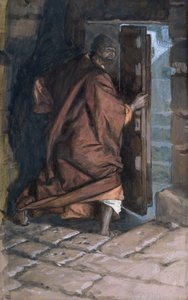 Der Abschied von Judas, Illustration für Das Leben Christi von James Jacques Joseph Tissot
