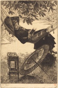 Die Hängematte von James Jacques Joseph Tissot