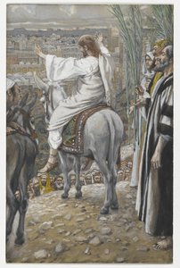 Der Herr weinte, Illustration aus Das Leben unseres Herrn Jesus Christus, 1886-94