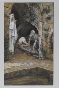 Der Mann mit einer Gebrechlichkeit, Illustration aus Das Leben unseres Herrn Jesus Christus