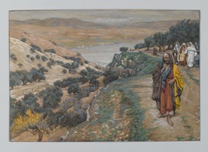 Der reiche junge Mann ging traurig weg, Illustration aus Das Leben unseres Herrn Jesus Christus, 1886-96
