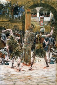 Die Geißelung, Illustration für Das Leben Christi von James Jacques Joseph Tissot