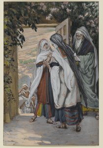 Der Besuch, Illustration für Das Leben Christi, ca. 1886-94