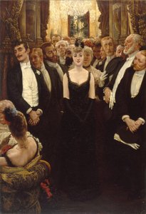 Die schönste Frau in Paris von James Jacques Joseph Tissot
