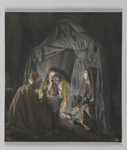 Zwei oder drei versammelt in meinem Namen, Illustration aus Das Leben unseres Herrn Jesus Christus
