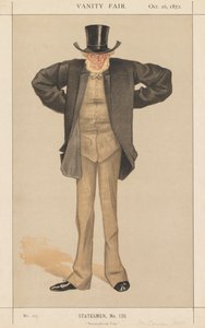 Vanity Fair: Staatsmann, Nr. 128 Newcastle-on-Tyne, 1872