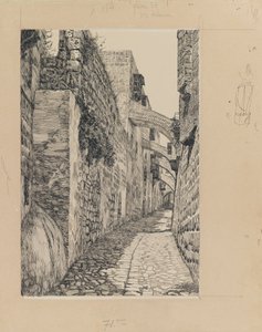 Via Dolorosa, Jerusalem, Illustration aus Das Leben unseres Herrn Jesus Christus