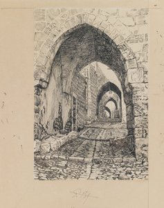 Via Dolorosa, Jerusalem, Illustration aus Das Leben unseres Herrn Jesus Christus von James Jacques Joseph Tissot