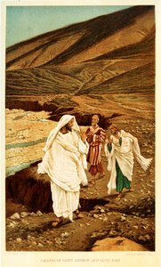 Berufung von St. Andreas und St. Johannes - Johannes - Bibel von James Jacques Joseph after Tissot