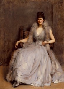 Porträt von Cecilia Tower von James Jebusa Shannon