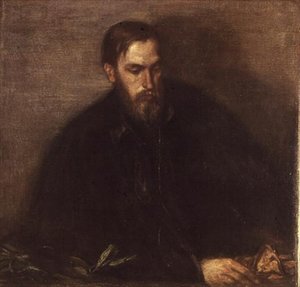 Porträt von Thomas Sturge Moore (1870-1944) von James Jebusa Shannon