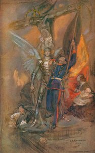 St. Michael von Belgien von James Jebusa Shannon
