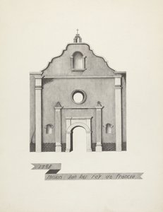 Mission San Luis Rey de Francia von James Jones