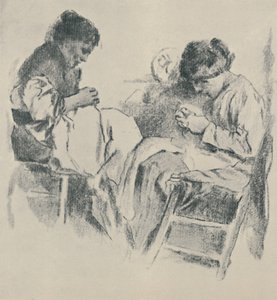 Spanische Näherinnen, 1919