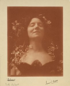"Le Désir": Porträt von Yvette Guilbert, 1896 von James L. Breese