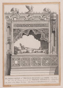 Das Denkmal von Thomas Fiennes von James Lambert  of Lewes