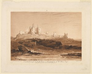 Dunstanburgh Castle, aus "Liber Studiorum," Teil III