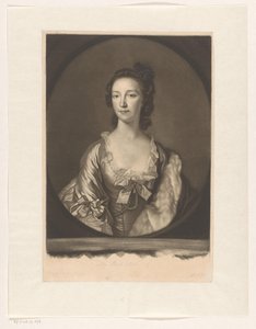 Porträt von Anne Farquharson-MacKintosh von James McArdell