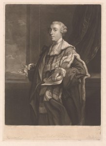 Porträt von James FitzGerald von James McArdell