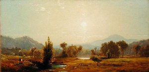 Blick auf die Catskills von James McDougal Hart