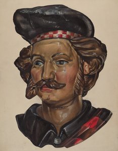 Holz-Schotte, ca. 1937