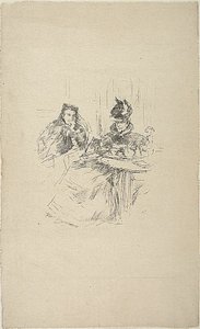 Nachmittagstee von James Abbott McNeill Whistler