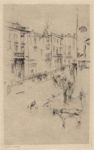 Alderney Street von James McNeill Whistler