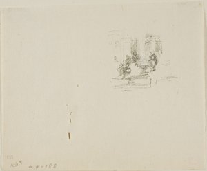 Ein Innenraum von James Abbott McNeill Whistler