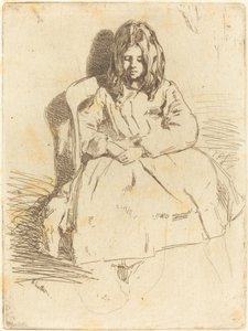 Annie sitzend von James Abbott McNeill Whistler