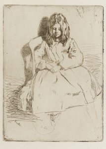 Annie, sitzend