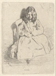 Annie, sitzend von James Abbott McNeill Whistler