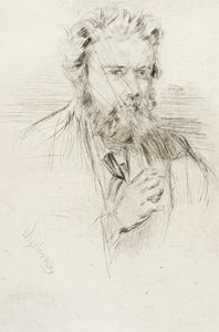Astruc, ein Literat von James McNeill Whistler