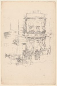 Rückseite des Gaiety-Theaters von James Abbott McNeill Whistler