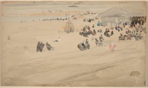 Strandszene von James McNeill Whistler